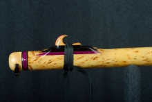 Yellow Cedar Burl Native American Flute, Minor, Bass A-3, #R2F (10)